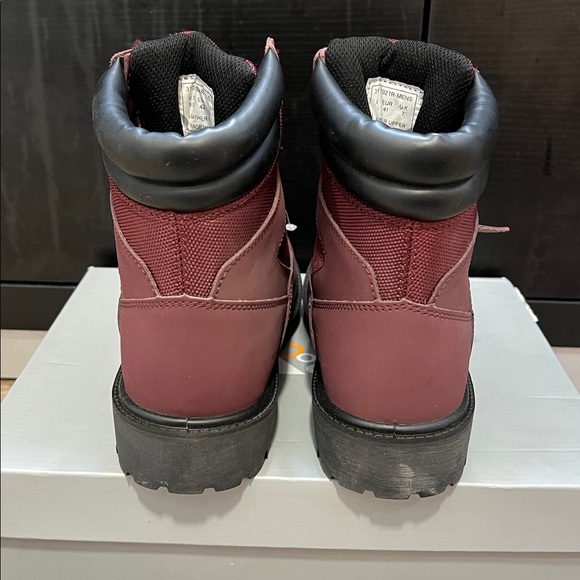 Men’s Mountain Gear Burgundy Leather Boot main image 5